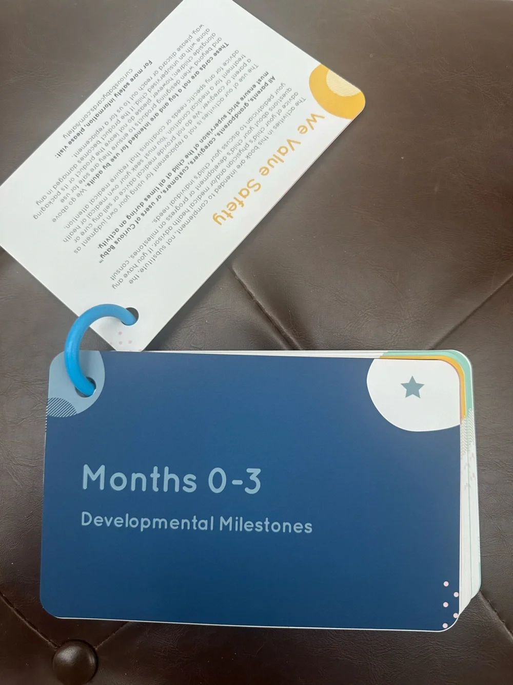 Curious Baby Activity Cards with 40+ Activities for Baby & Me for 0-12 Months
